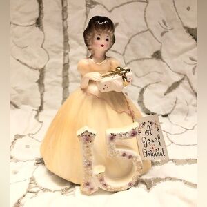 Vtg Hallmark Josef original figurine doll for 15 birthday 70s